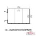 Atlas 10 x 15 Double Door Shed