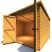 Ranger 12 x 10 Pent Wooden Shed