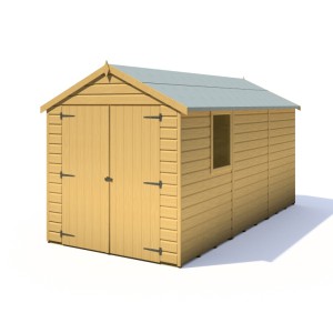 Warwick 6 x 12 Shiplap Double Door Shed