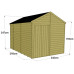 Tongue & Groove 10 x 8 Double Door Apex Shed - No Windows