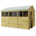 Tongue & Groove 12 x 8 Double Door Apex Shed