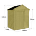 Tongue & Groove 4 x 6 Double Door Apex Shed - No Windows