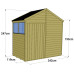 Tongue & Groove 4 x 8 Double Door Apex Shed