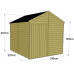 Tongue & Groove 8 x 8 Double Door Apex Shed - No Windows