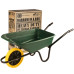 Shire 90 Litre Polypropylene Wheelbarrow with Puncture-Proof Wheel