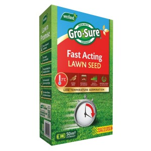 Gro-Sure Fast Acting Lawn Seed 50m2