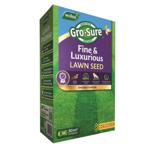 Gro-Sure Fine & Luxurious Lawn Seed 30m2