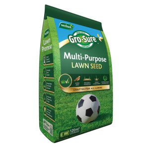 Gro-Sure Multi Purpose Lawn Seed 120m2