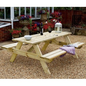 Appleton 6 Seater Picnic Bench