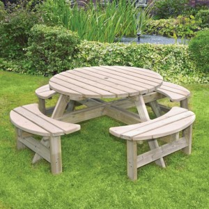 Appleton Round Picnic Bench