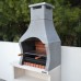 Firenze Masonry Charcoal Barbecue