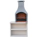 Firenze Masonry Charcoal Barbecue