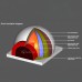 ICOOK Insulated Wood Fired Brick Pizza Oven