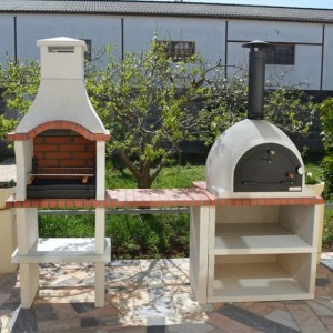 Springfield Outdoor Kitchen Pizza Oven And BBQ Grill