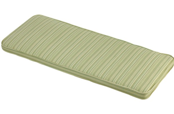 2 Seater Luxury Bench Cushion Cotswold Stripe
