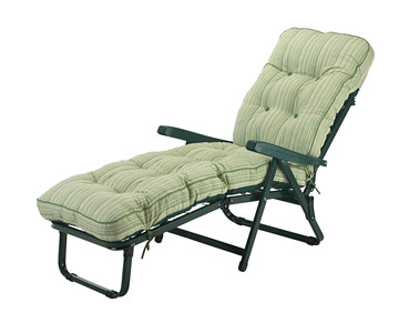 Cotswold Stripe Luxury Sunbed