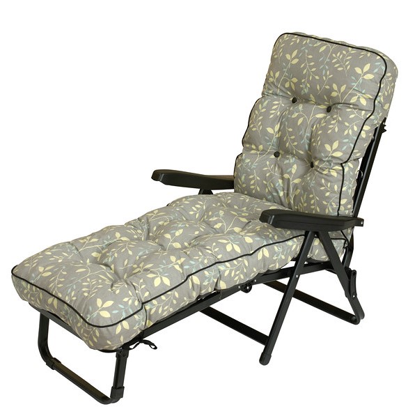 Country Teal Luxury Sunbed