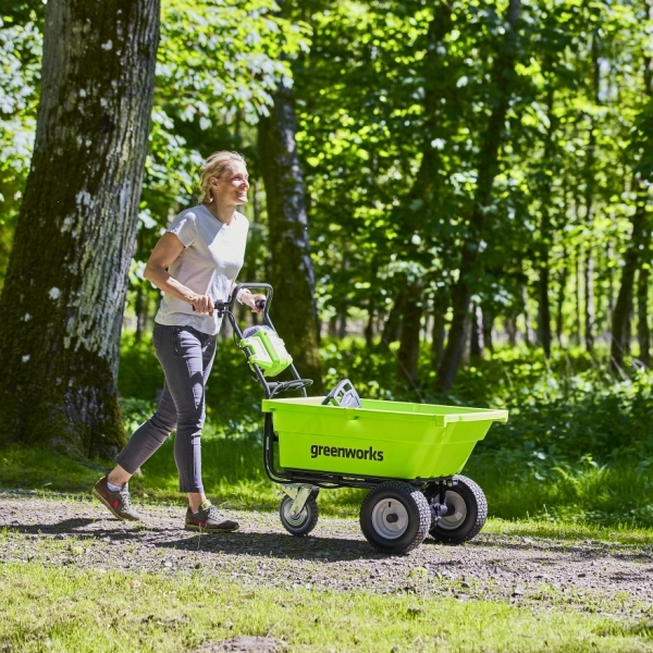 Greenworks wheelbarrow deals