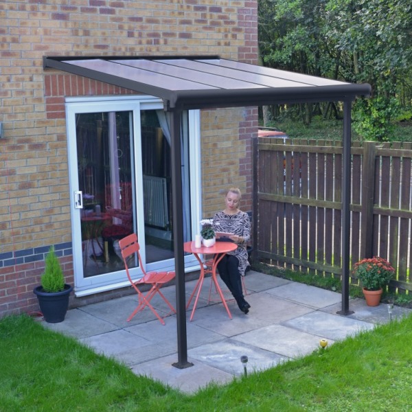 Outdoor canopy outlet shades