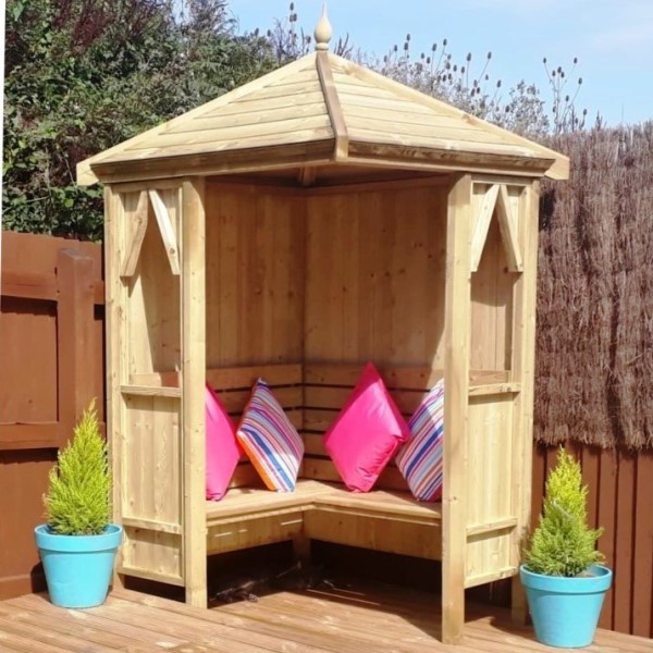 Arbour corner seat on sale