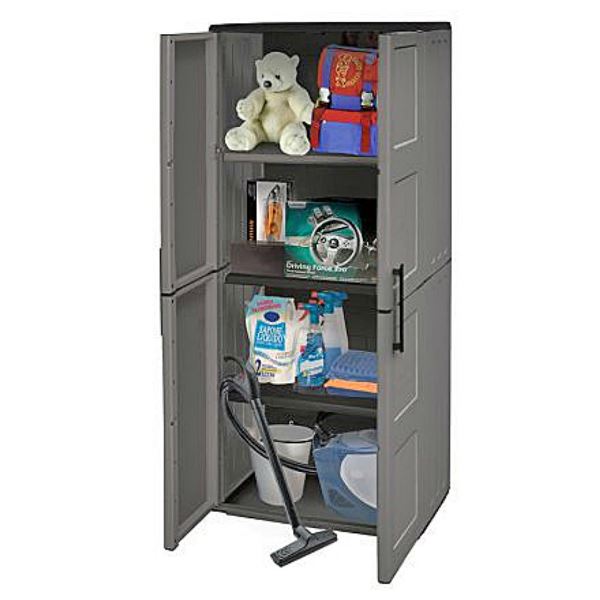 Plastic deals utility cupboard